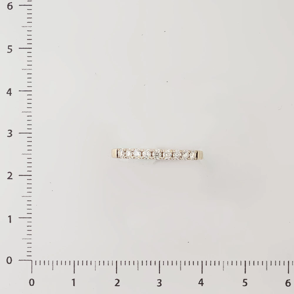 Кольцо с бриллиантом из белого золота 585 пробы