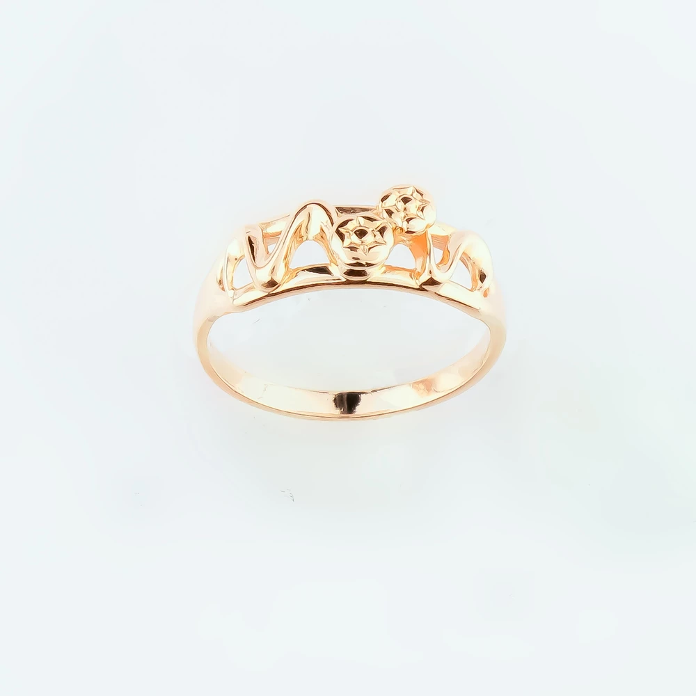 Кольцо из красного золота 583 пробы