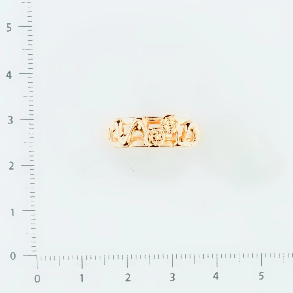 Кольцо из красного золота 583 пробы