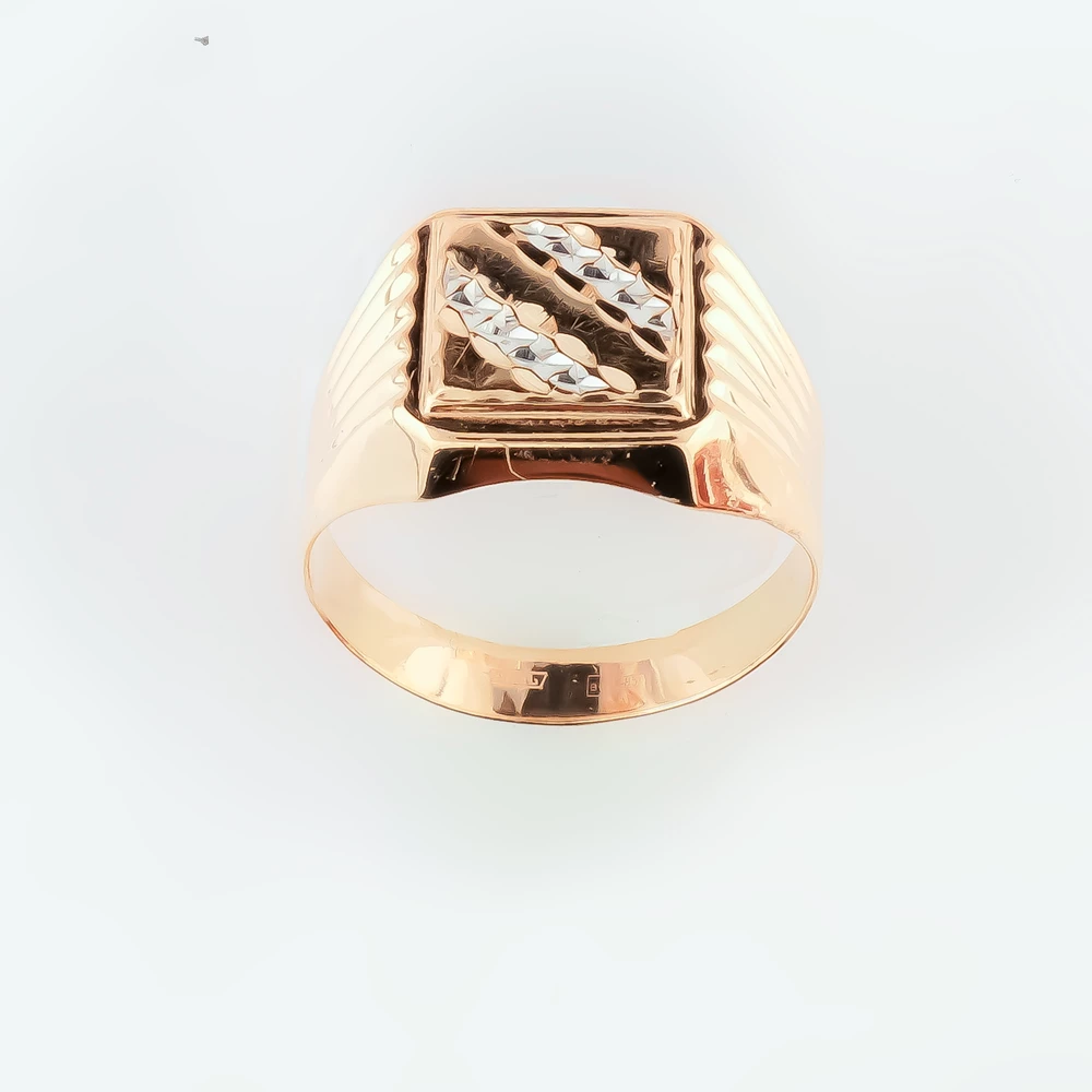 Кольцо из красного золота 585 пробы