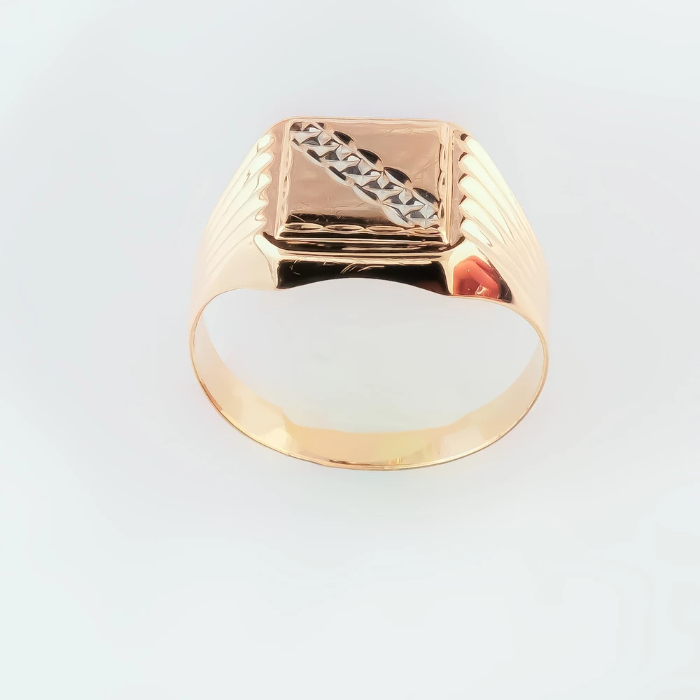 Кольцо из красного золота 585 пробы