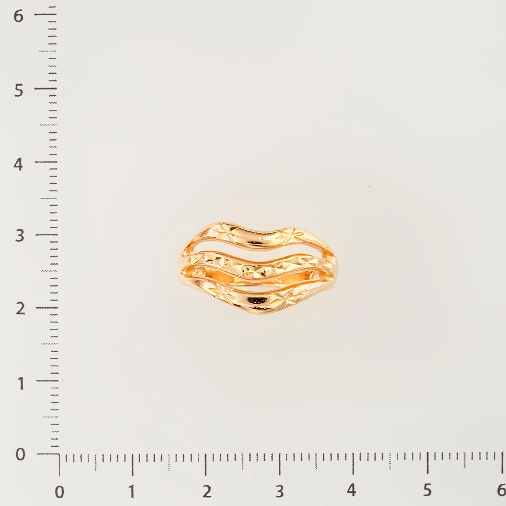 Кольцо из красного золота 585 пробы