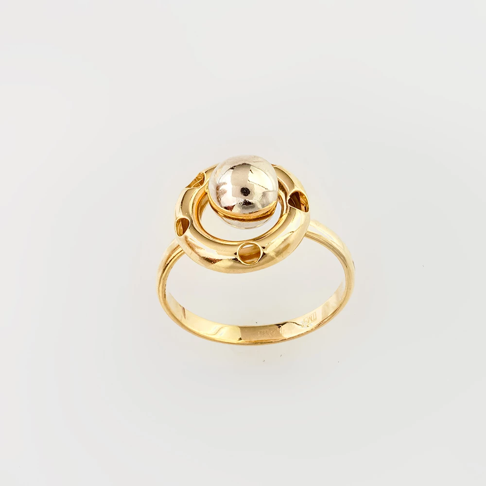 Кольцо из желтого золота 585 пробы