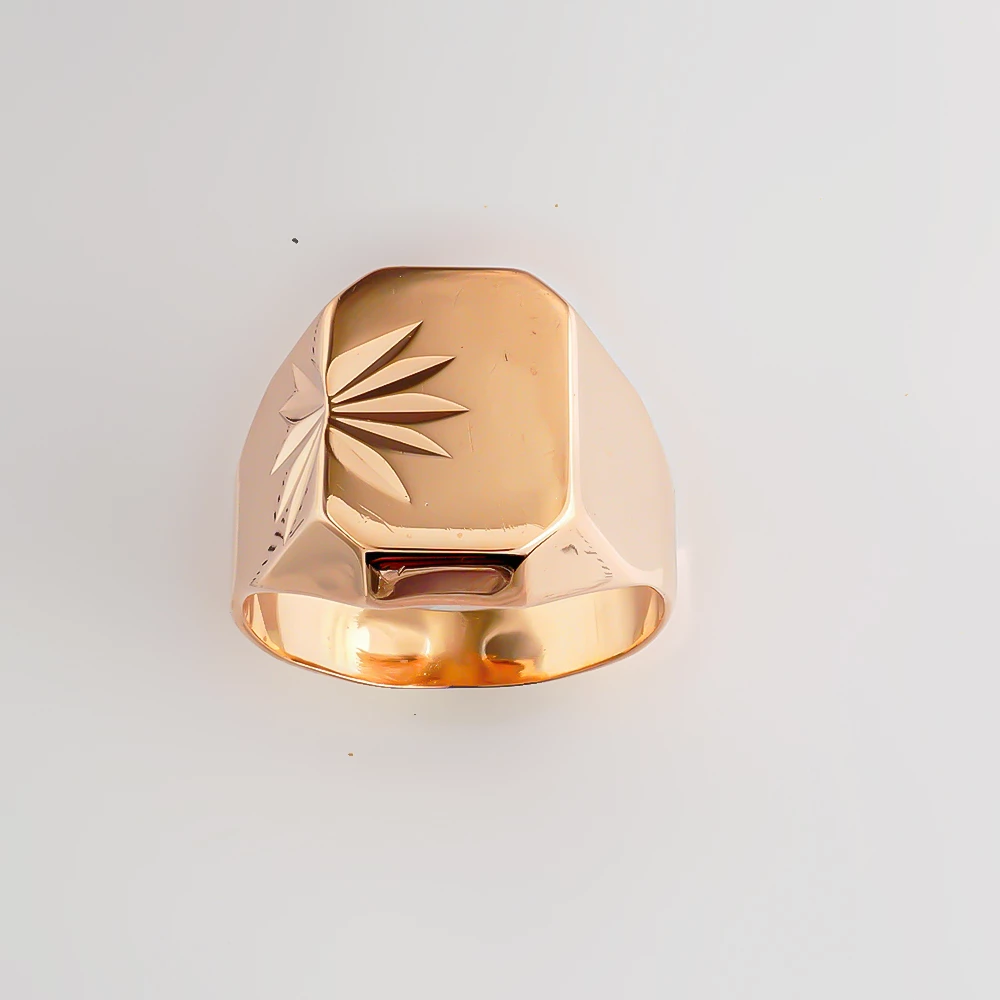 Кольцо из красного золота 583 пробы