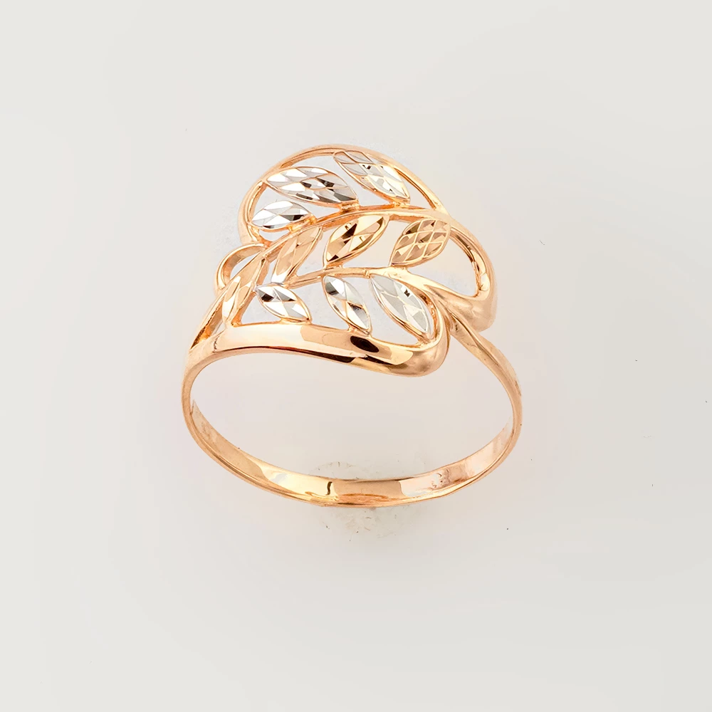 Кольцо из красного золота 585 пробы