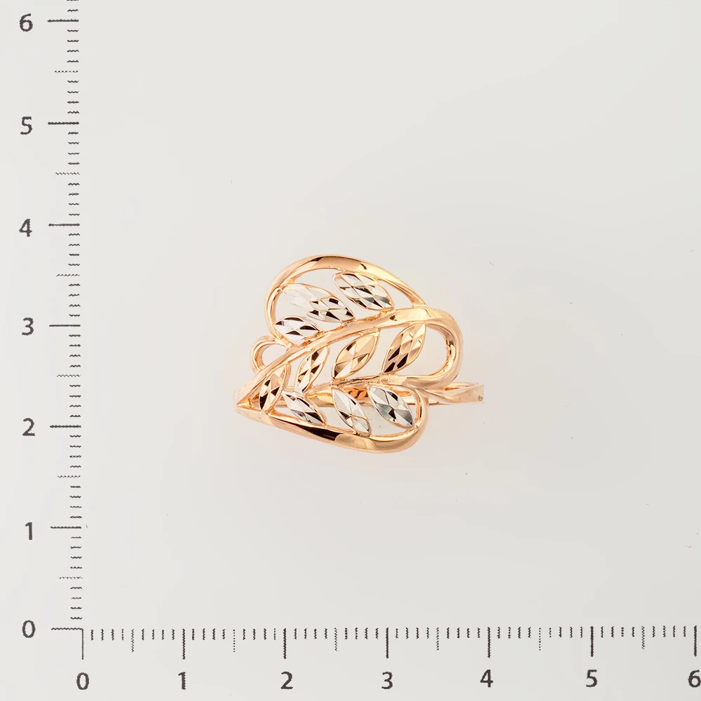 Кольцо из красного золота 585 пробы