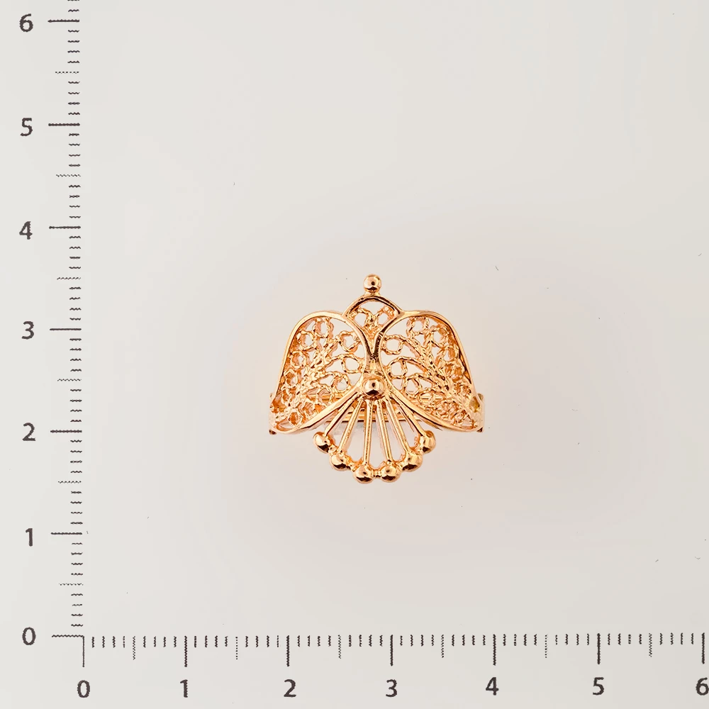 Кольцо из красного золота 583 пробы