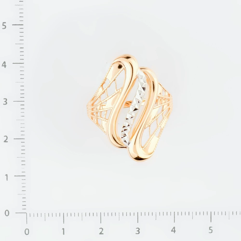 Кольцо из красного золота 585 пробы