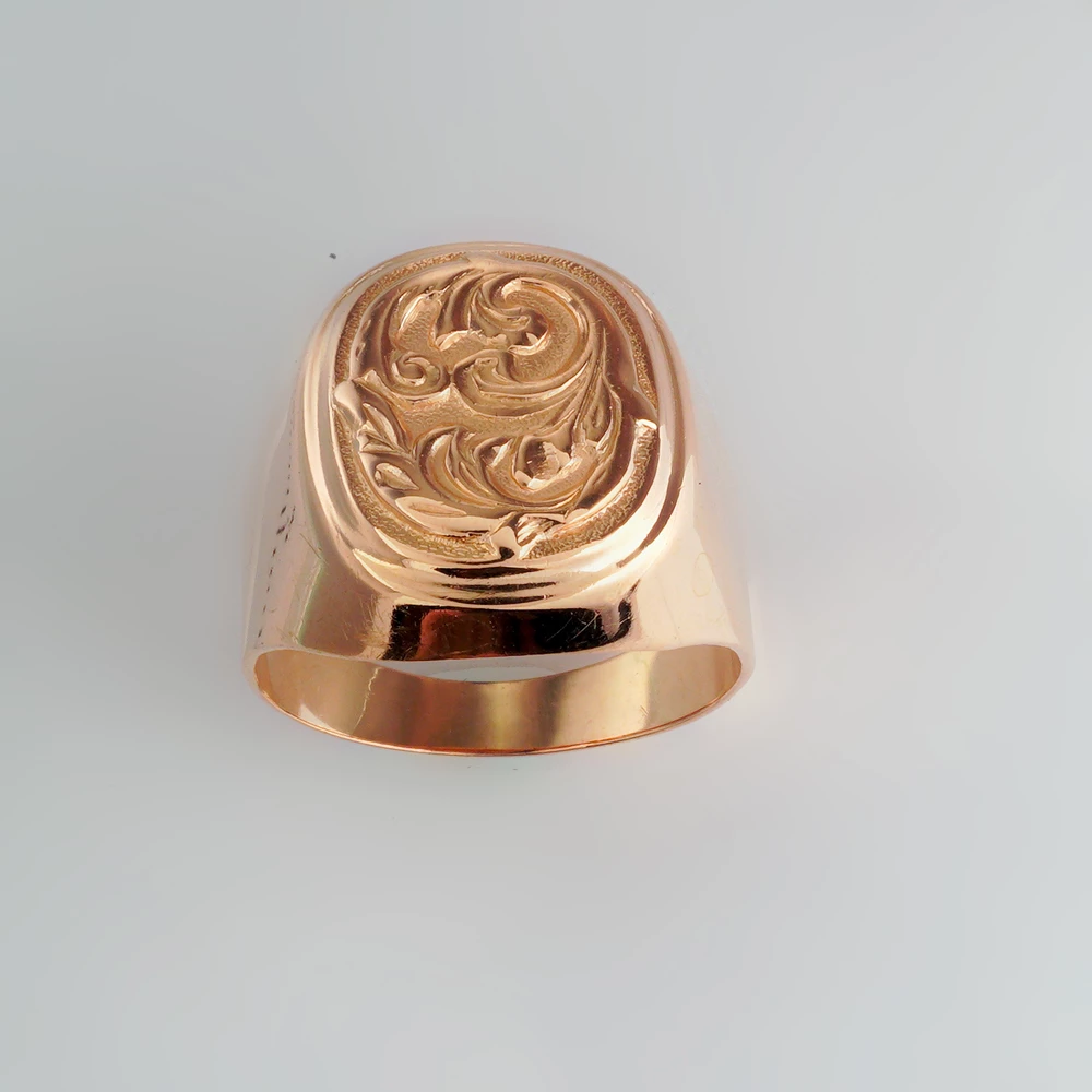 Кольцо из красного золота 583 пробы