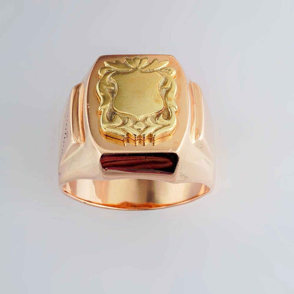 Кольцо из желтого золота 583 пробы