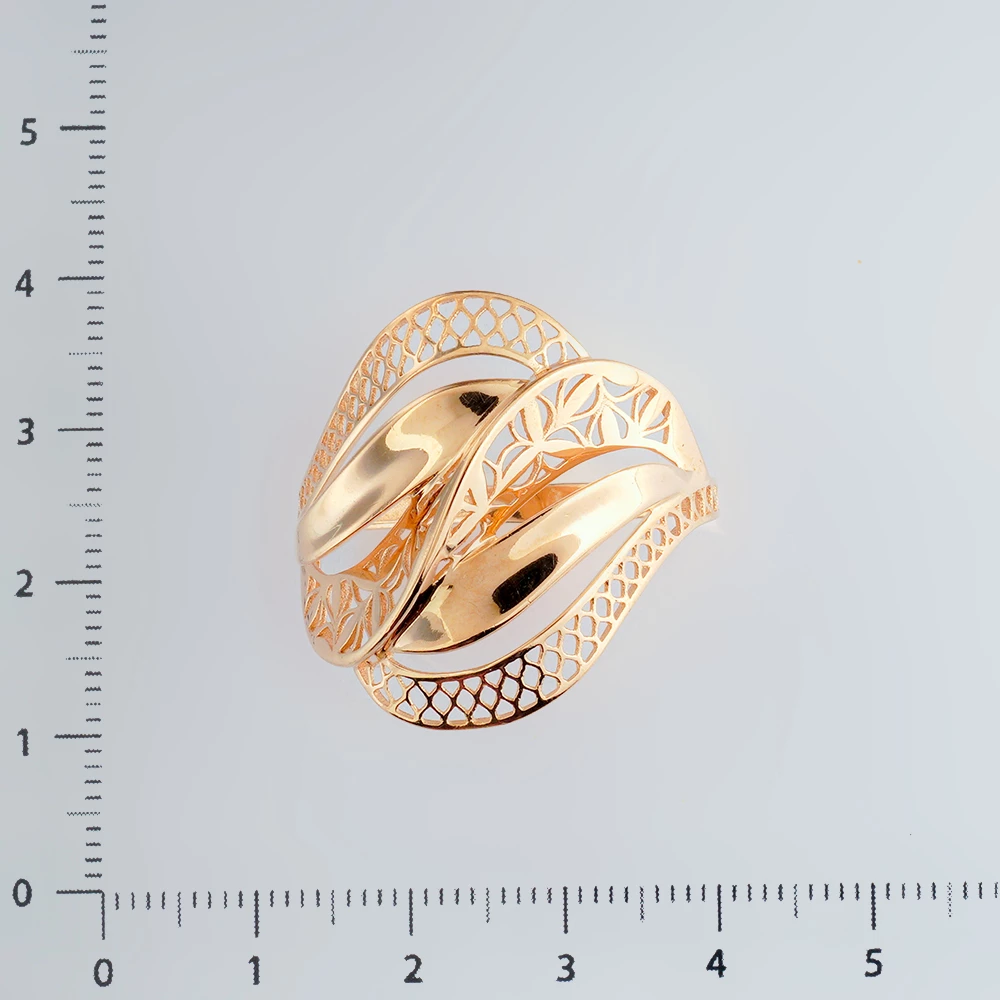 Кольцо из красного золота 585 пробы