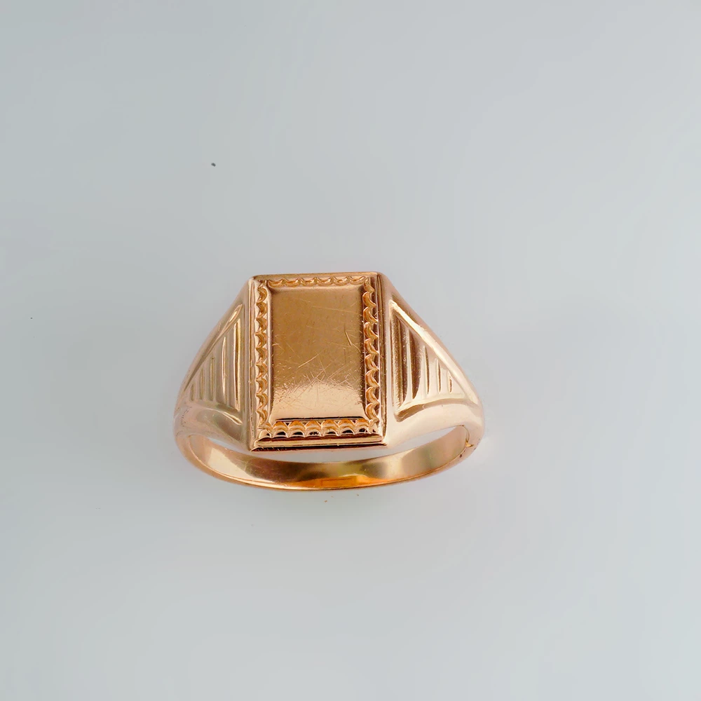 Кольцо из красного золота 583 пробы