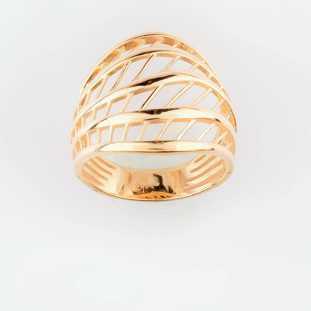 Кольцо из красного золота 585 пробы