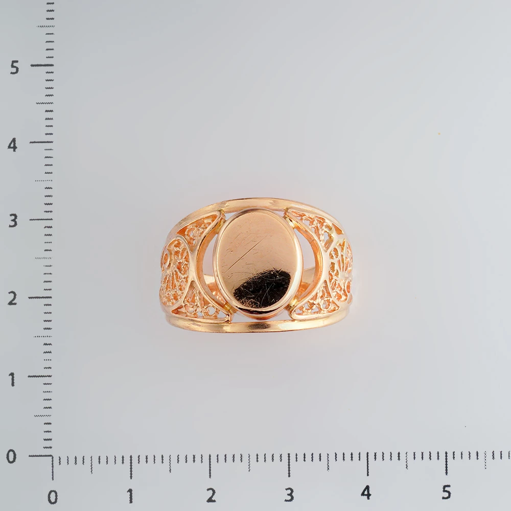 Кольцо из красного золота 583 пробы