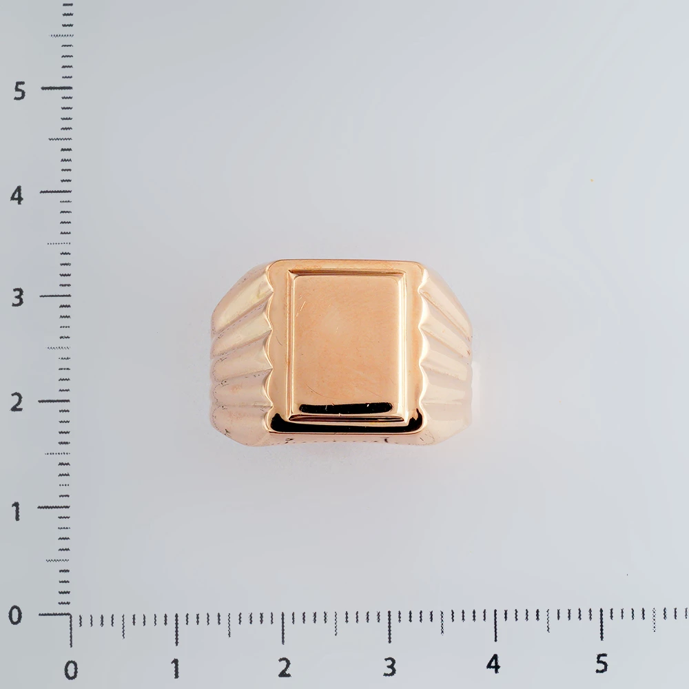 Кольцо из красного золота 583 пробы