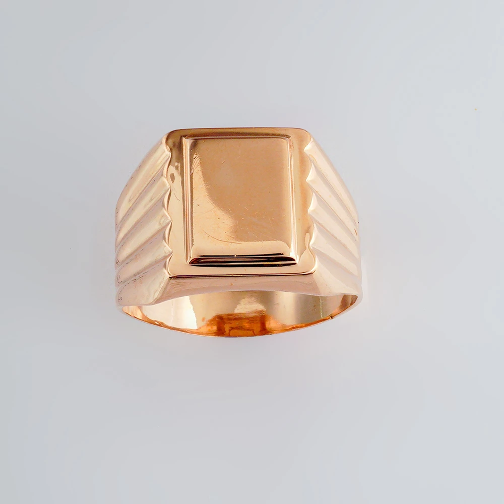 Кольцо из красного золота 583 пробы