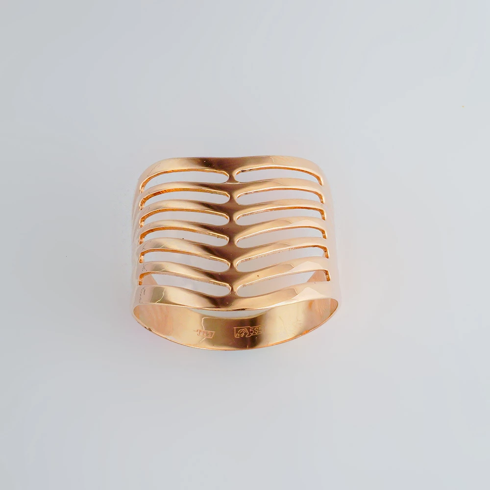 Кольцо из красного золота 585 пробы