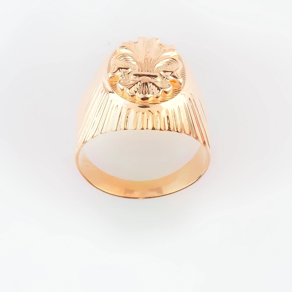 Кольцо из красного золота 583 пробы