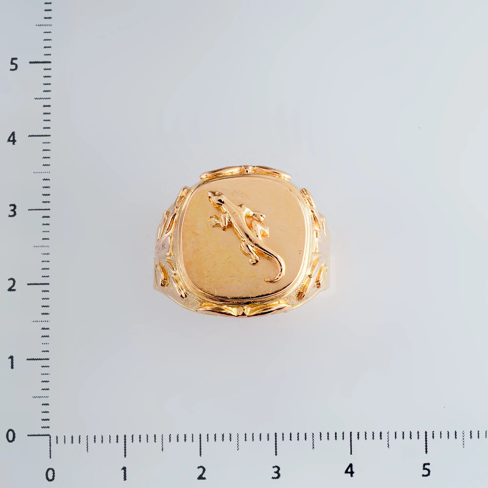 Кольцо из красного золота 583 пробы