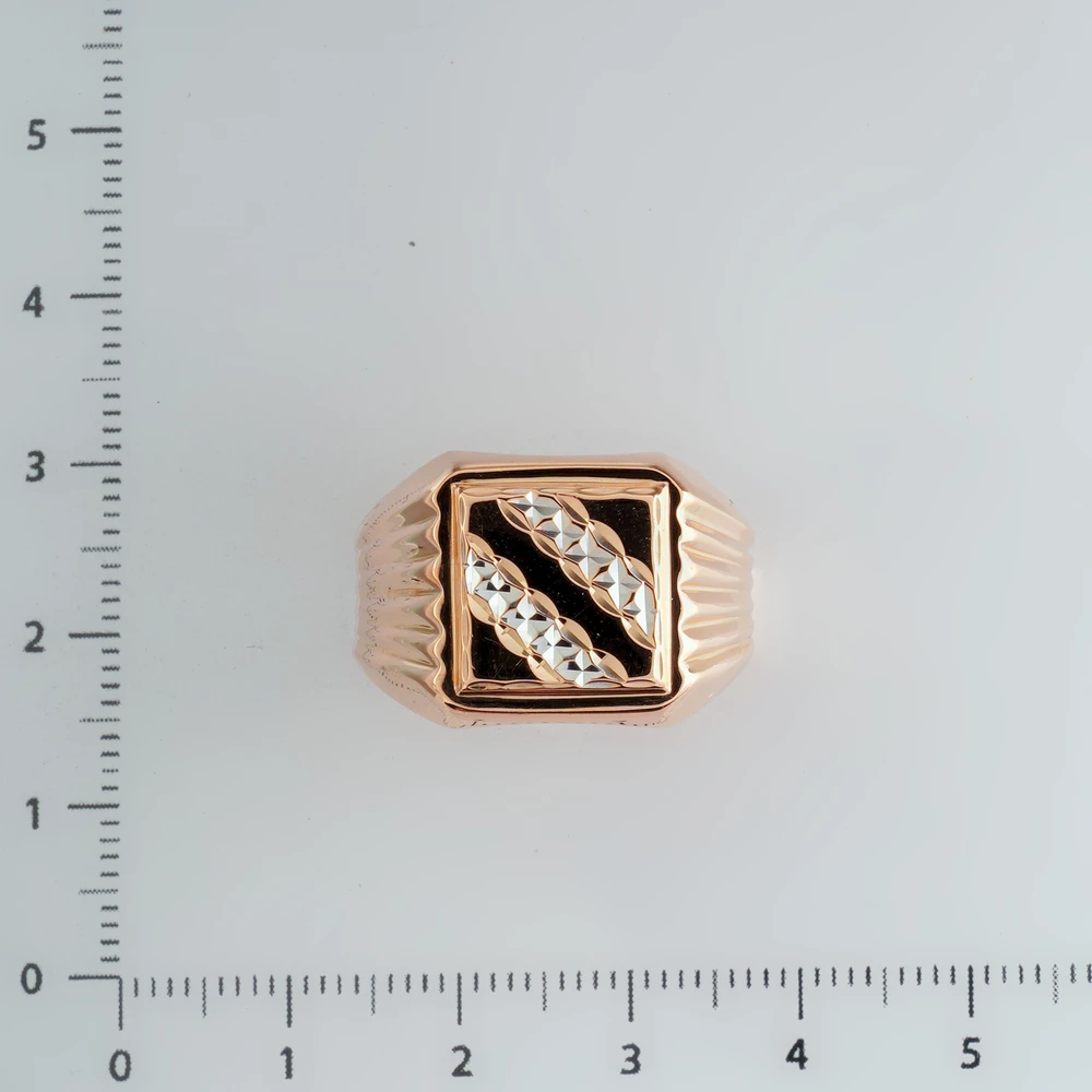 Кольцо из красного золота 585 пробы