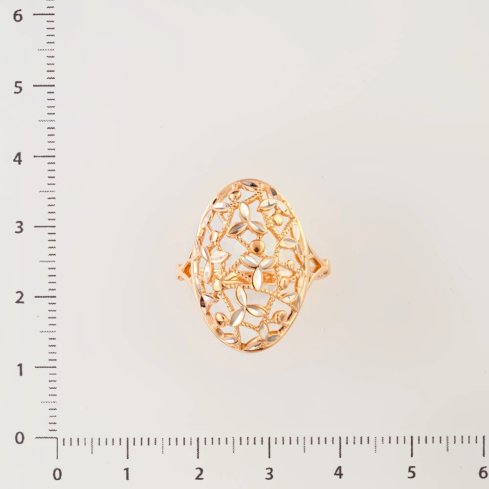 Кольцо из красного золота 585 пробы