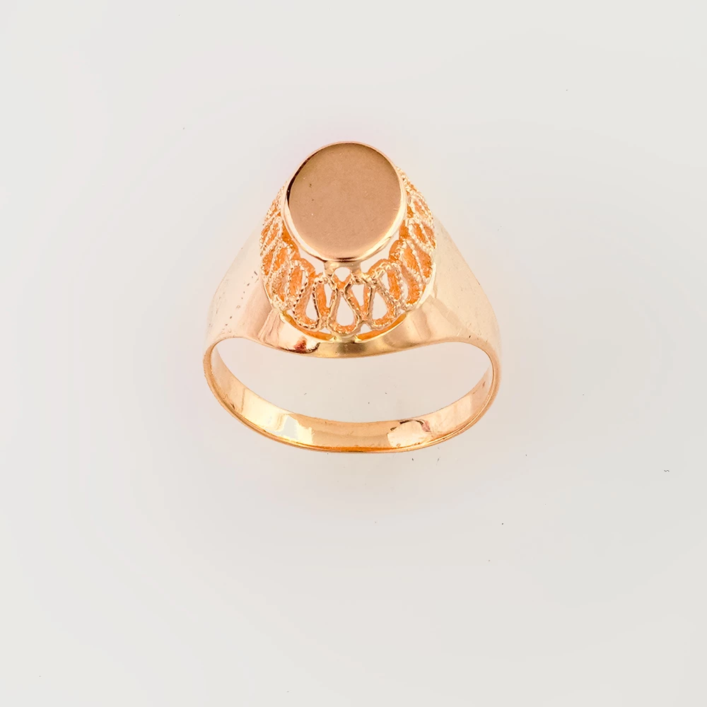 Кольцо из красного золота 585 пробы