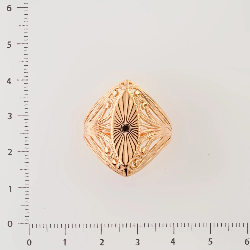 Кольцо из красного золота 585 пробы