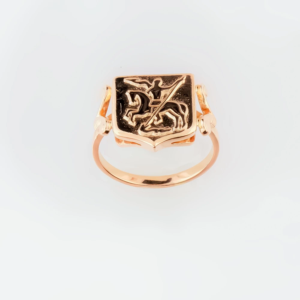 Кольцо из красного золота 583 пробы