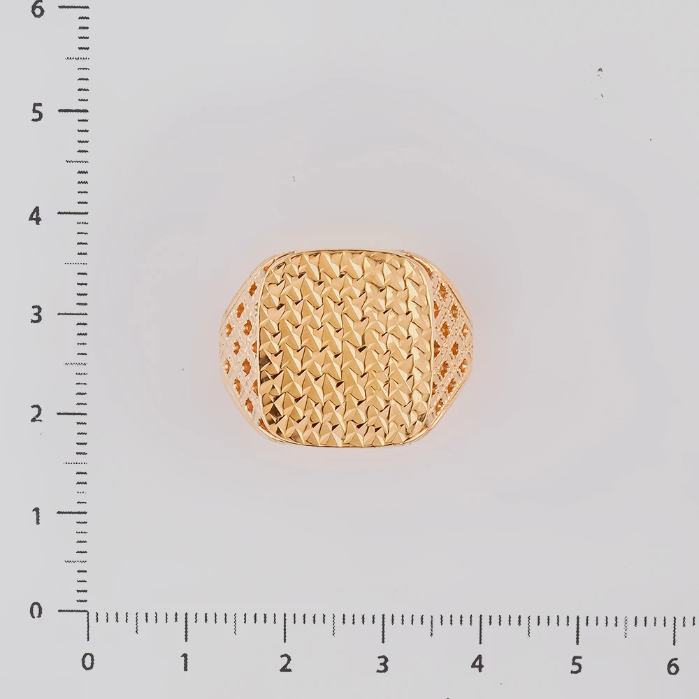 Кольцо из красного золота 585 пробы