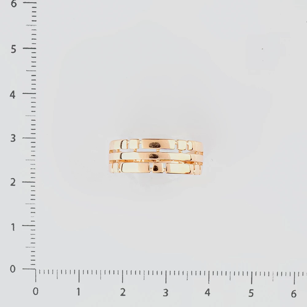 Кольцо из красного золота 585 пробы