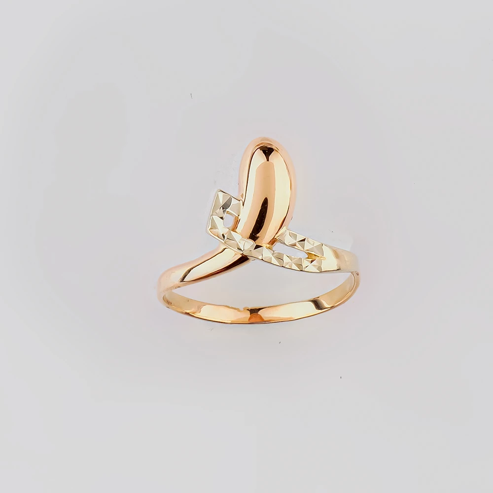 Кольцо из красного золота 585 пробы