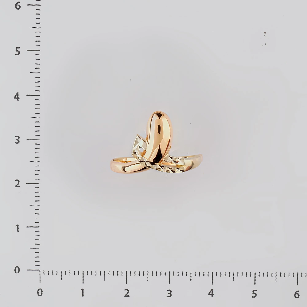 Кольцо из красного золота 585 пробы