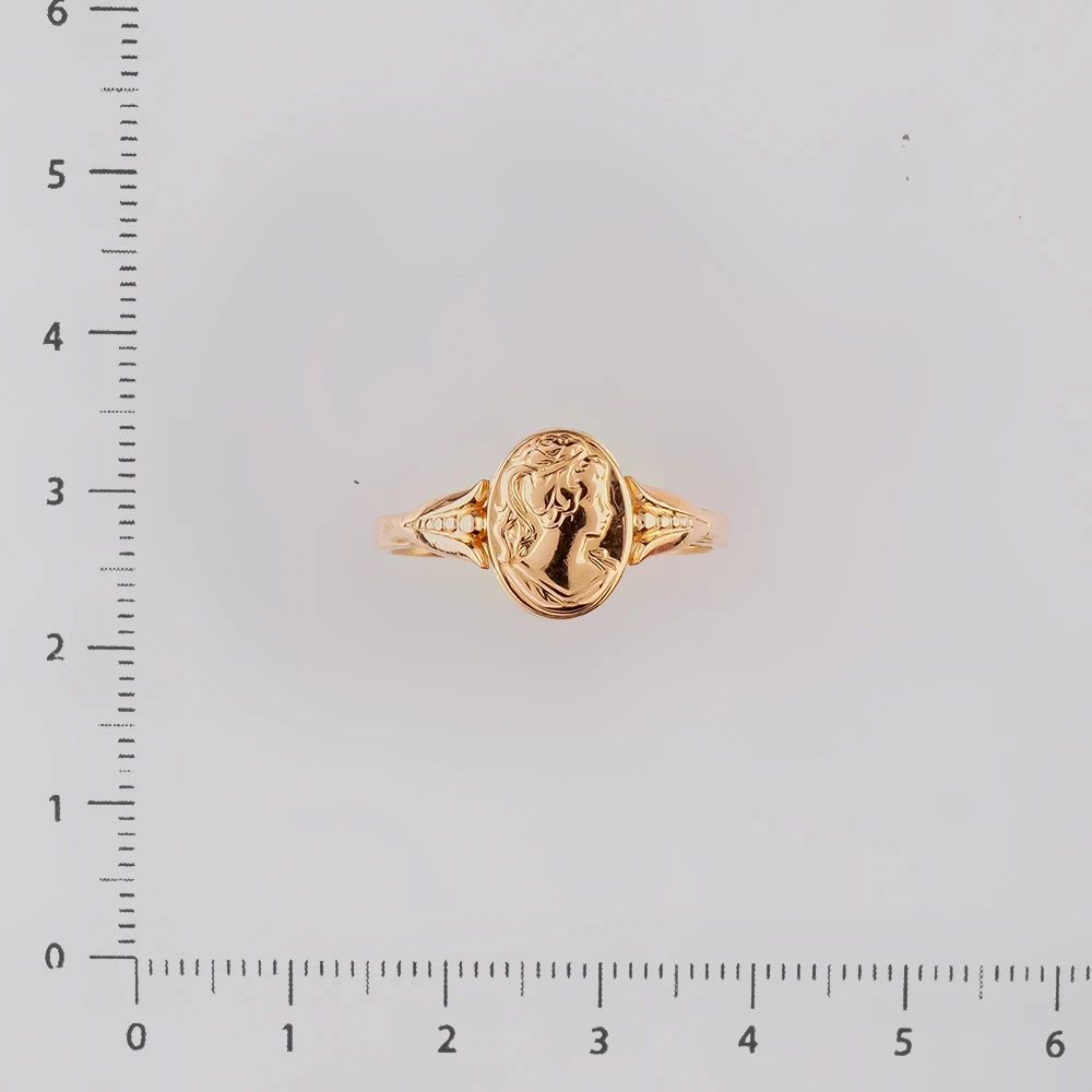 Кольцо из красного золота 585 пробы