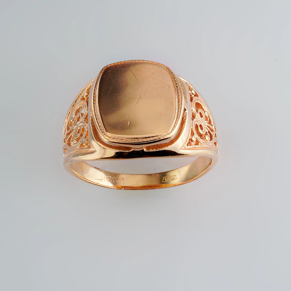 Кольцо из красного золота 585 пробы