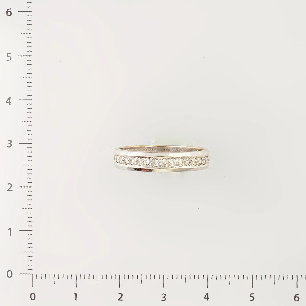 Кольцо с бриллиантом из красного золота 585 пробы