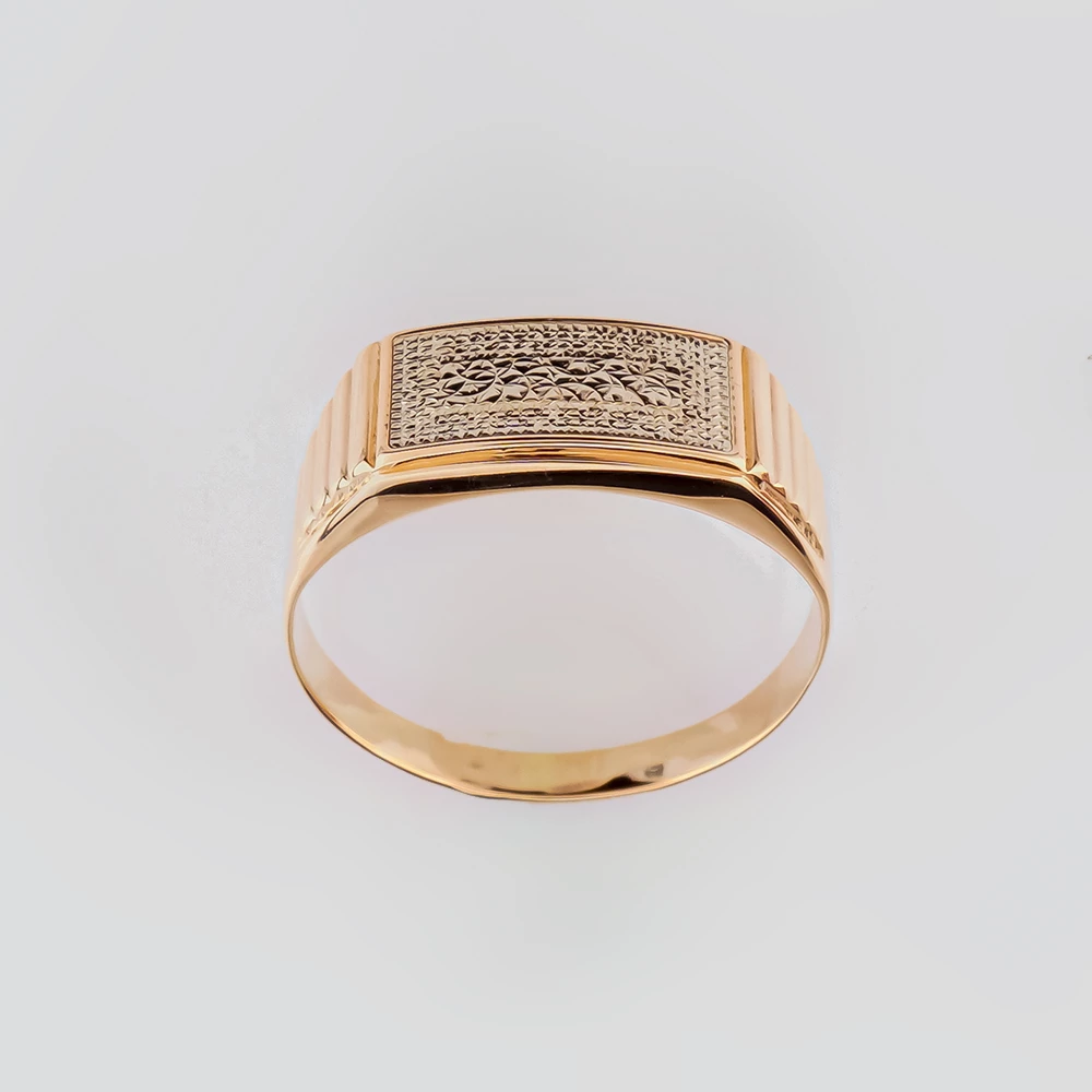 Кольцо из красного золота 585 пробы