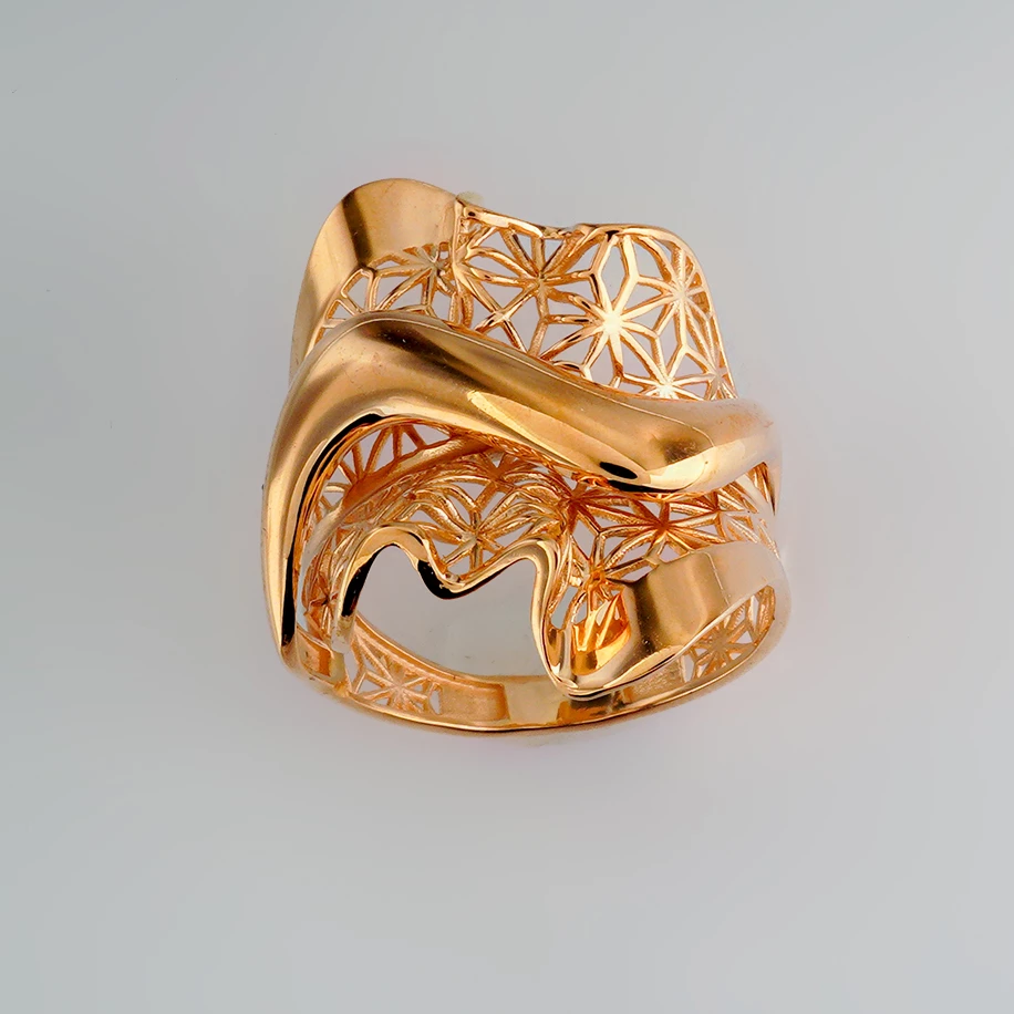 Кольцо из красного золота 585 пробы