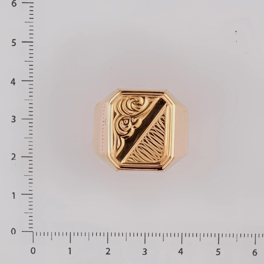 Кольцо из красного золота 585 пробы