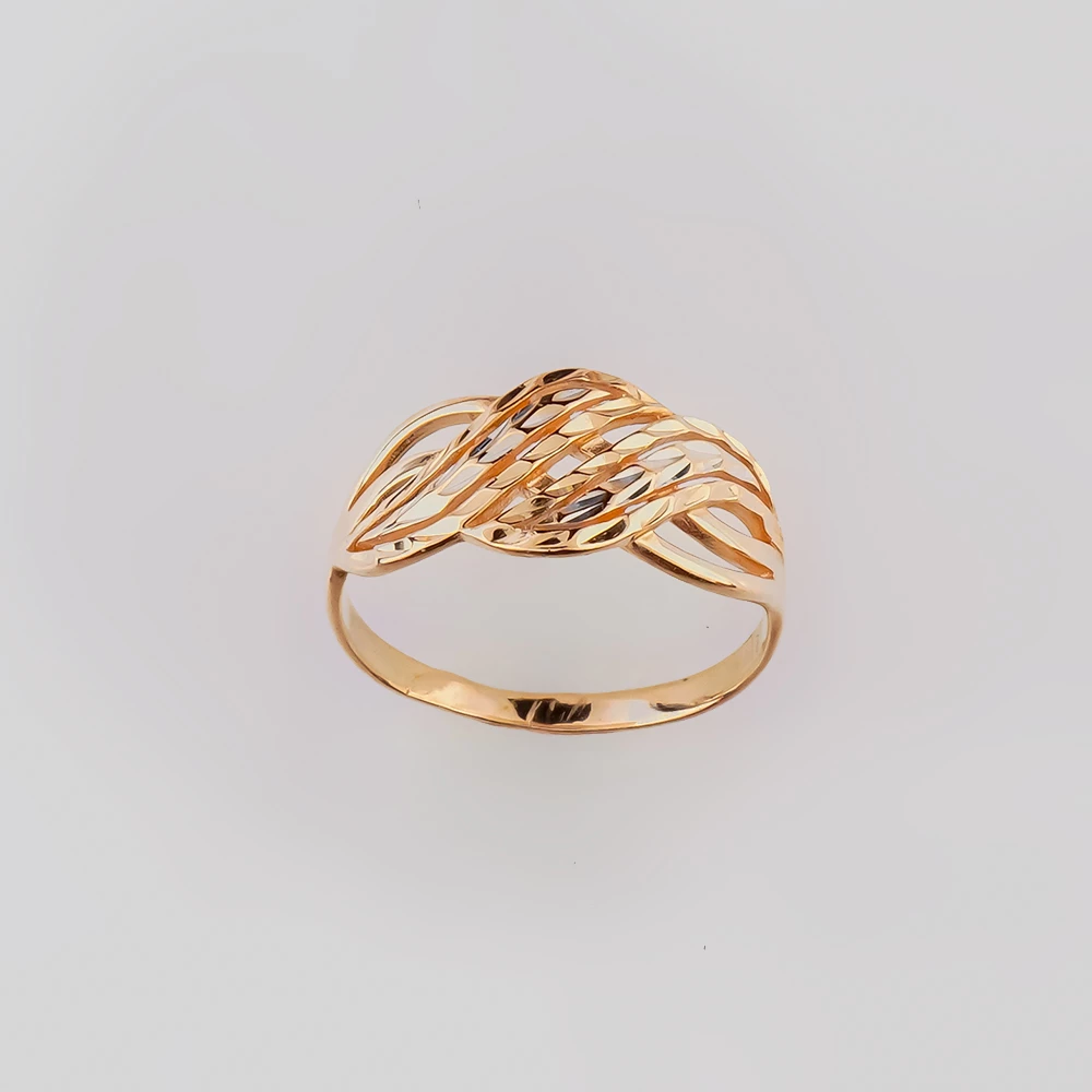 Кольцо из красного золота 585 пробы