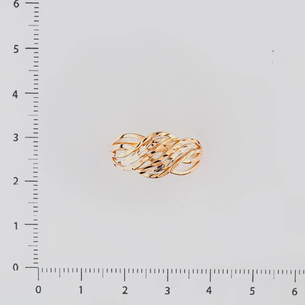Кольцо из красного золота 585 пробы