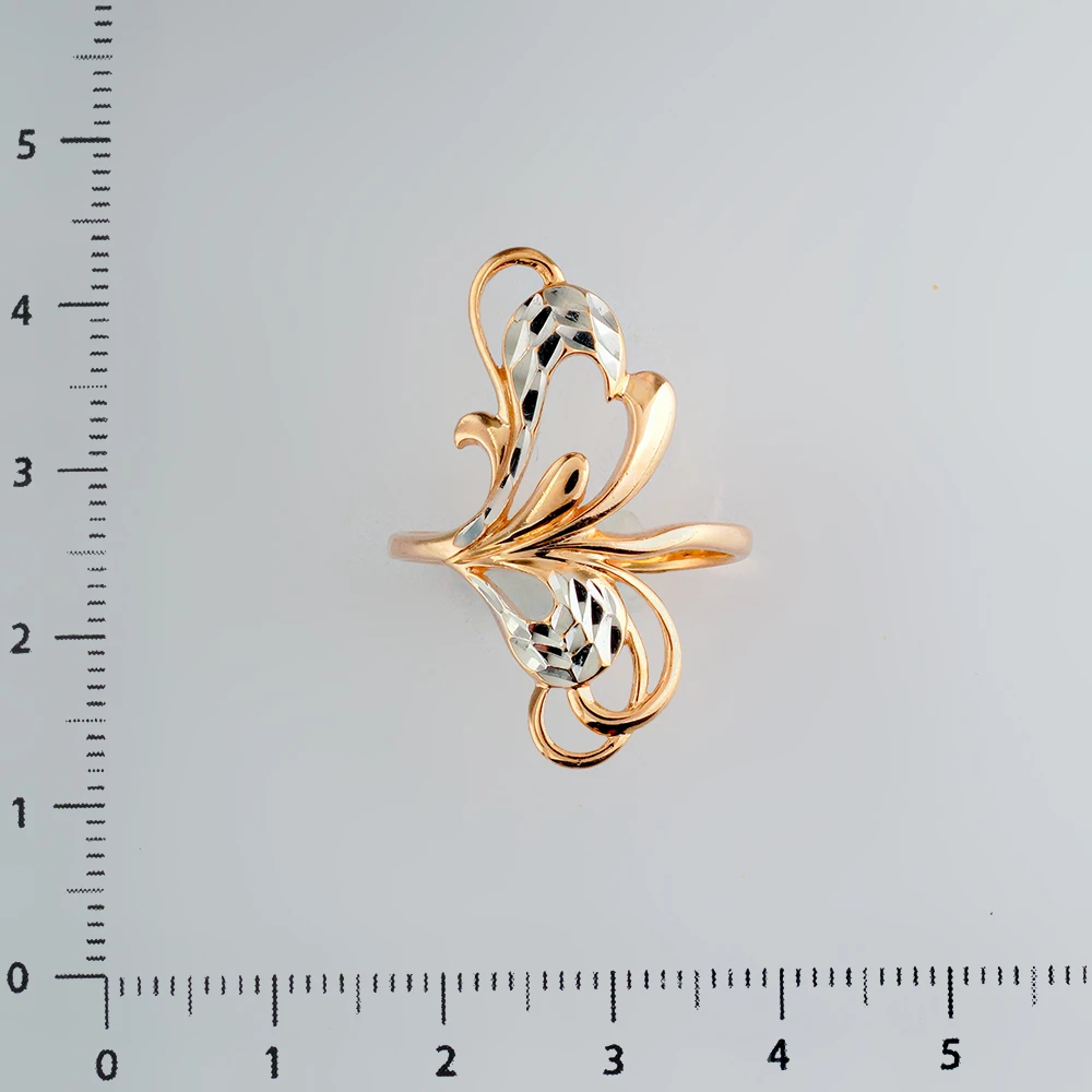 Кольцо из красного золота 585 пробы