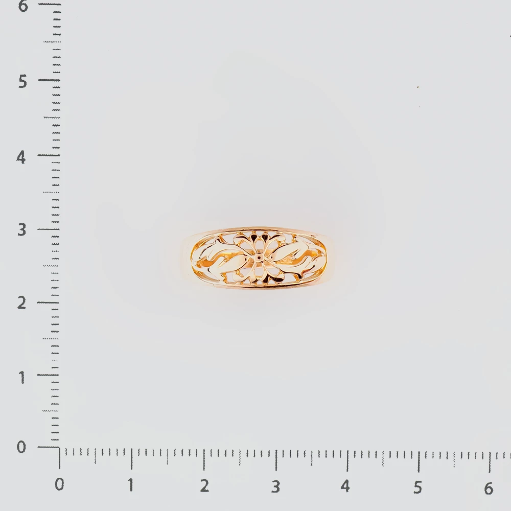 Кольцо из красного золота 583 пробы