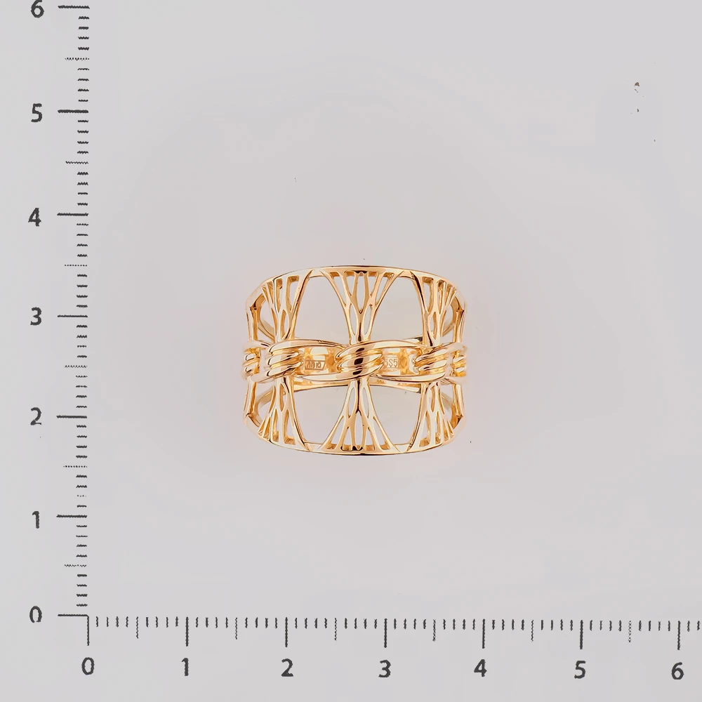 Кольцо из красного золота 585 пробы