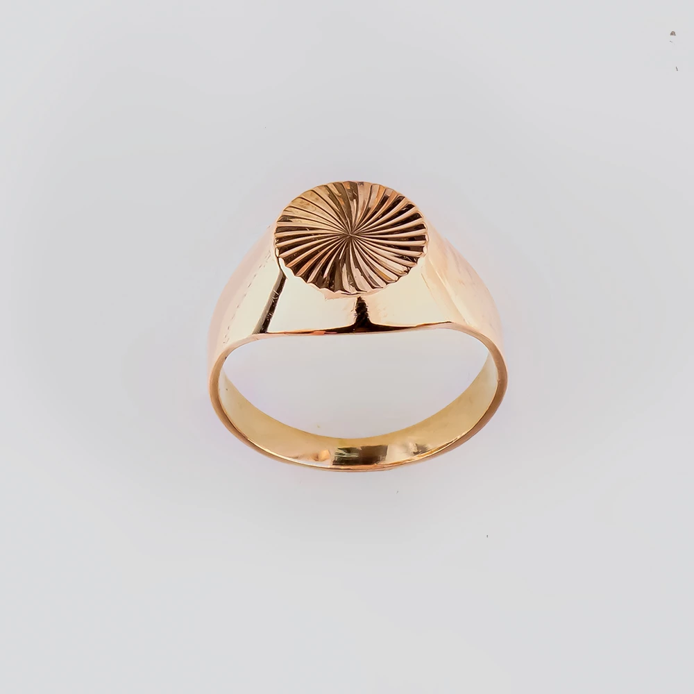 Кольцо из красного золота 583 пробы