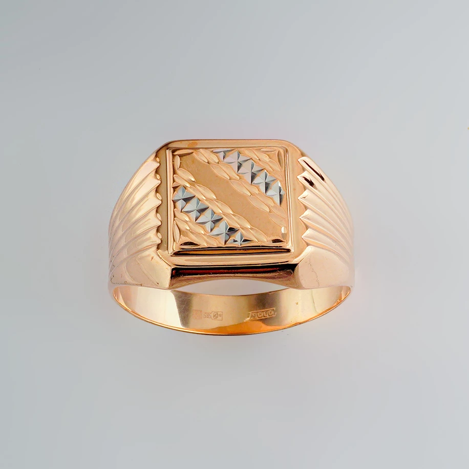 Кольцо из красного золота 585 пробы