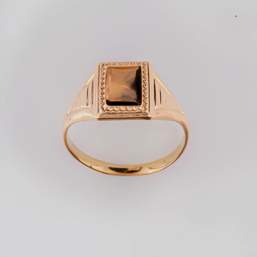 Кольцо из красного золота 583 пробы