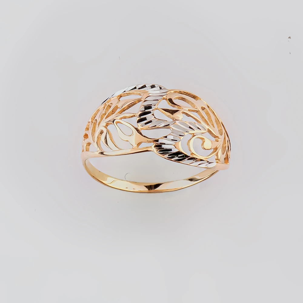 Кольцо из красного золота 585 пробы