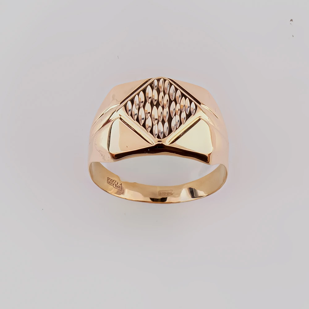 Кольцо из красного золота 585 пробы