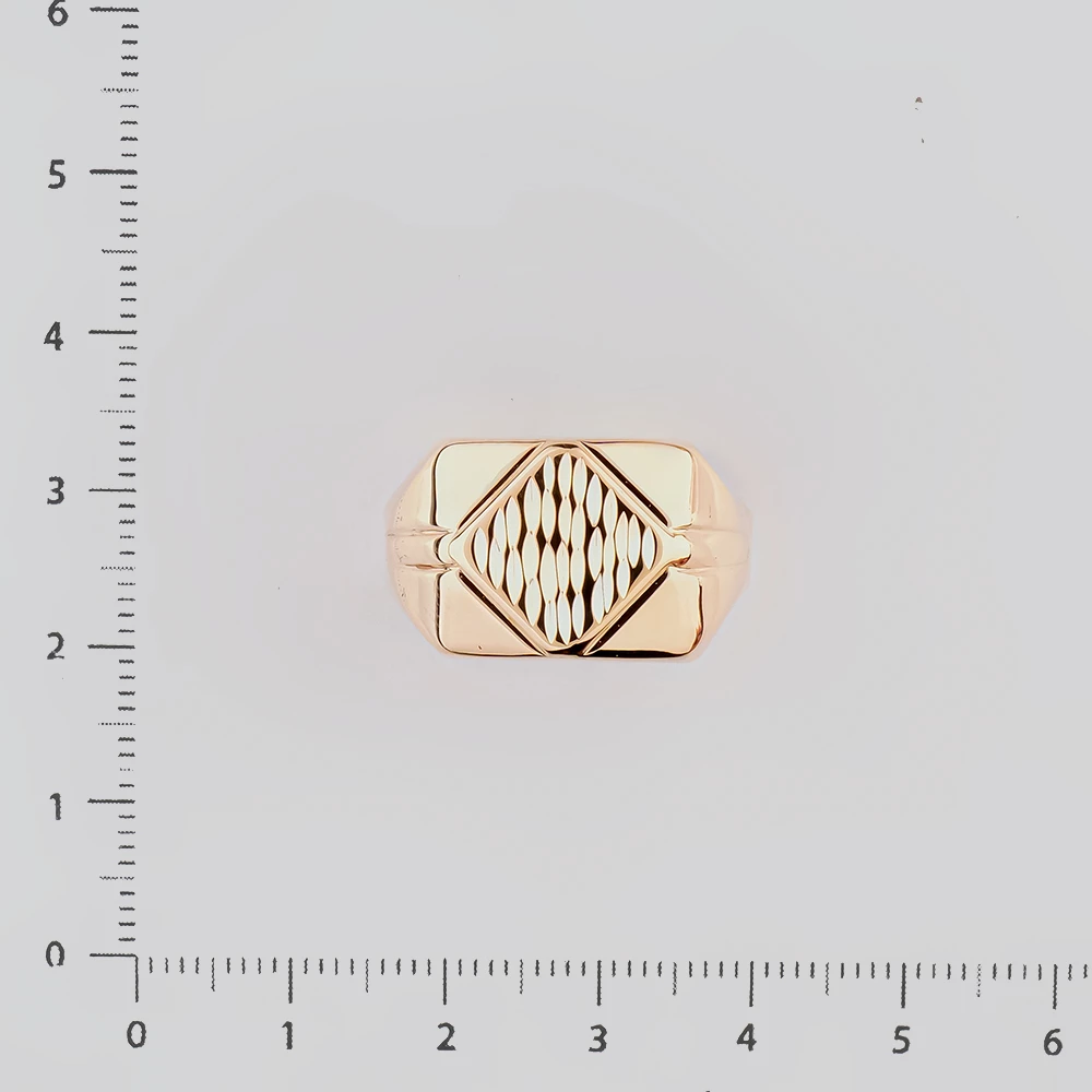 Кольцо из красного золота 585 пробы