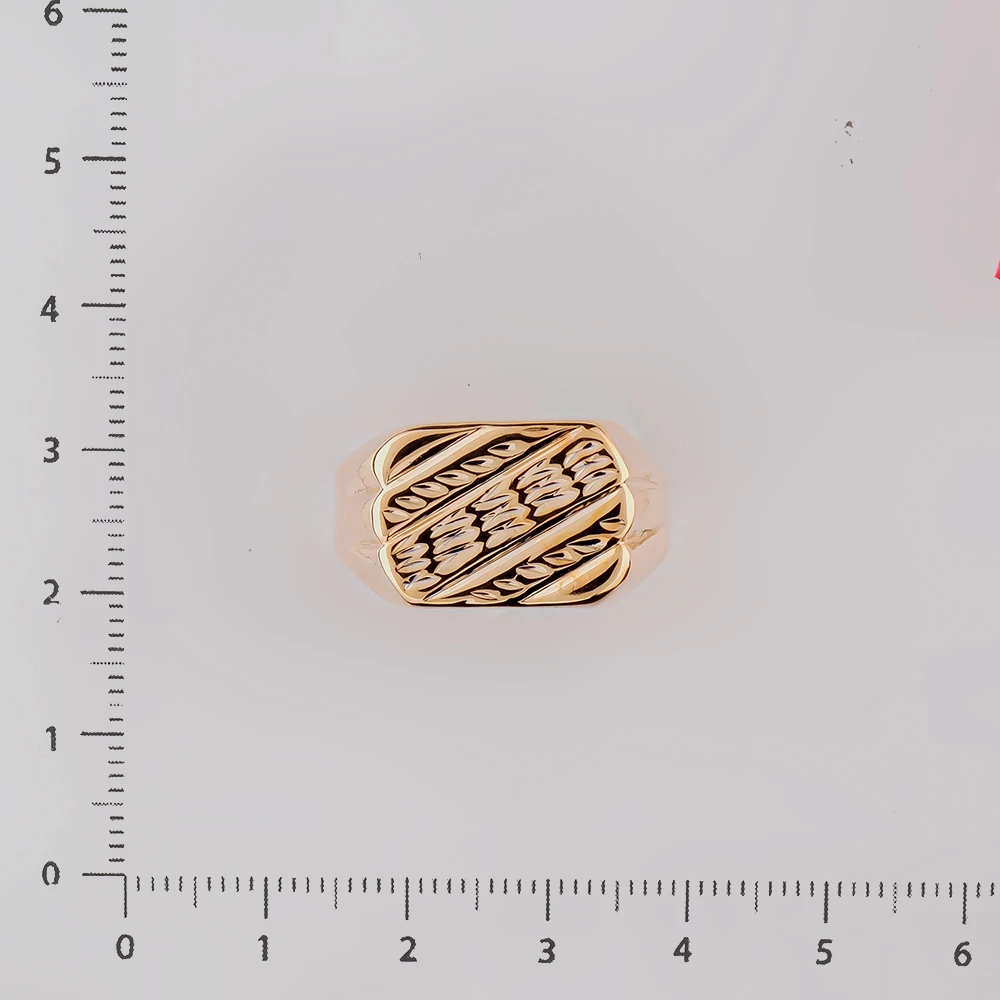 Кольцо из красного золота 585 пробы